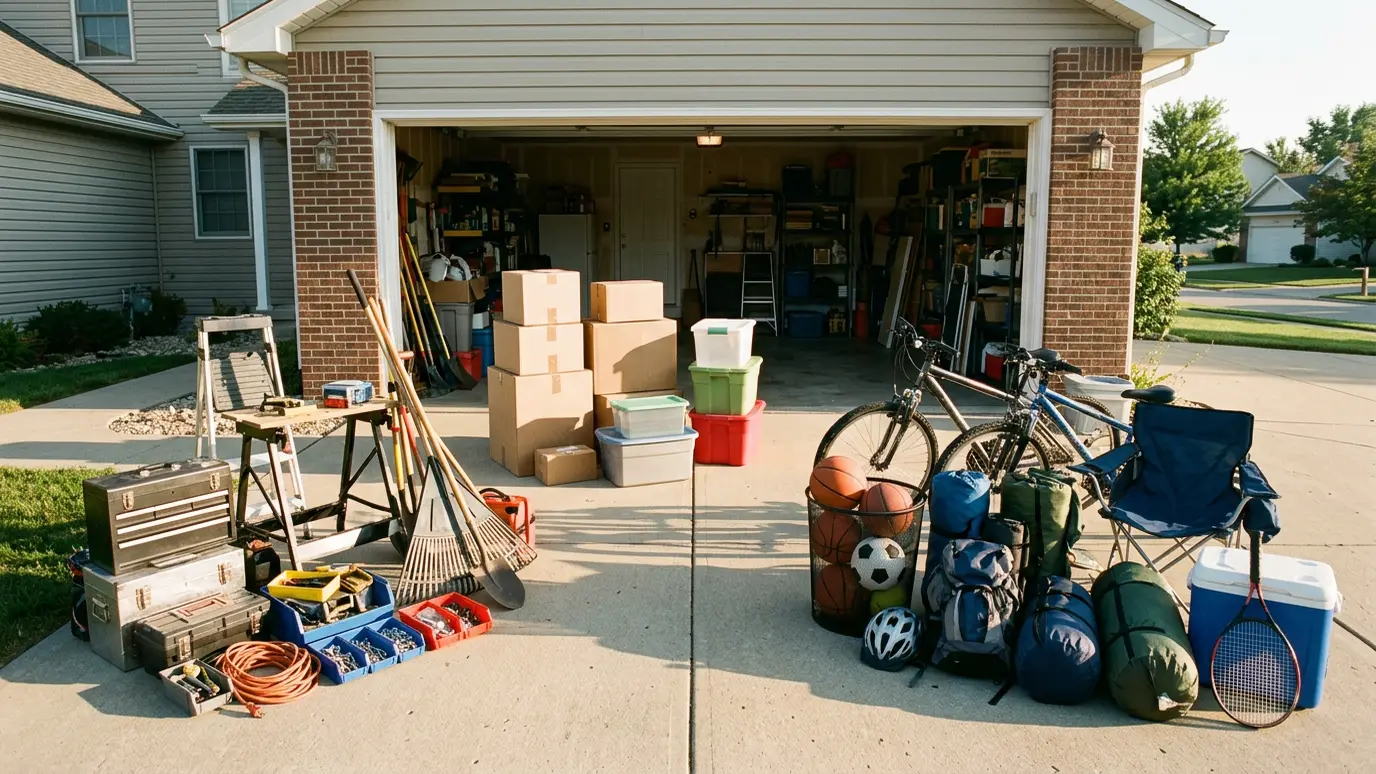 How to Clean Out a Garage in One Weekend