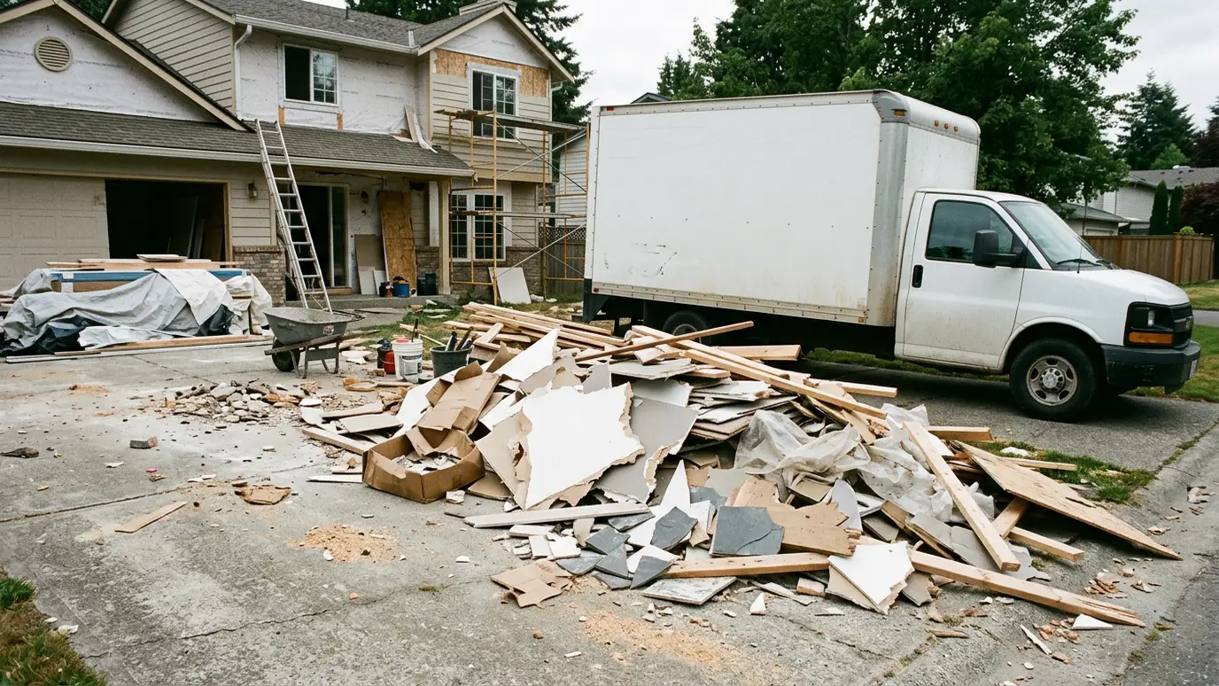 Construction Debris Removal in Nashville and Middle Tennessee