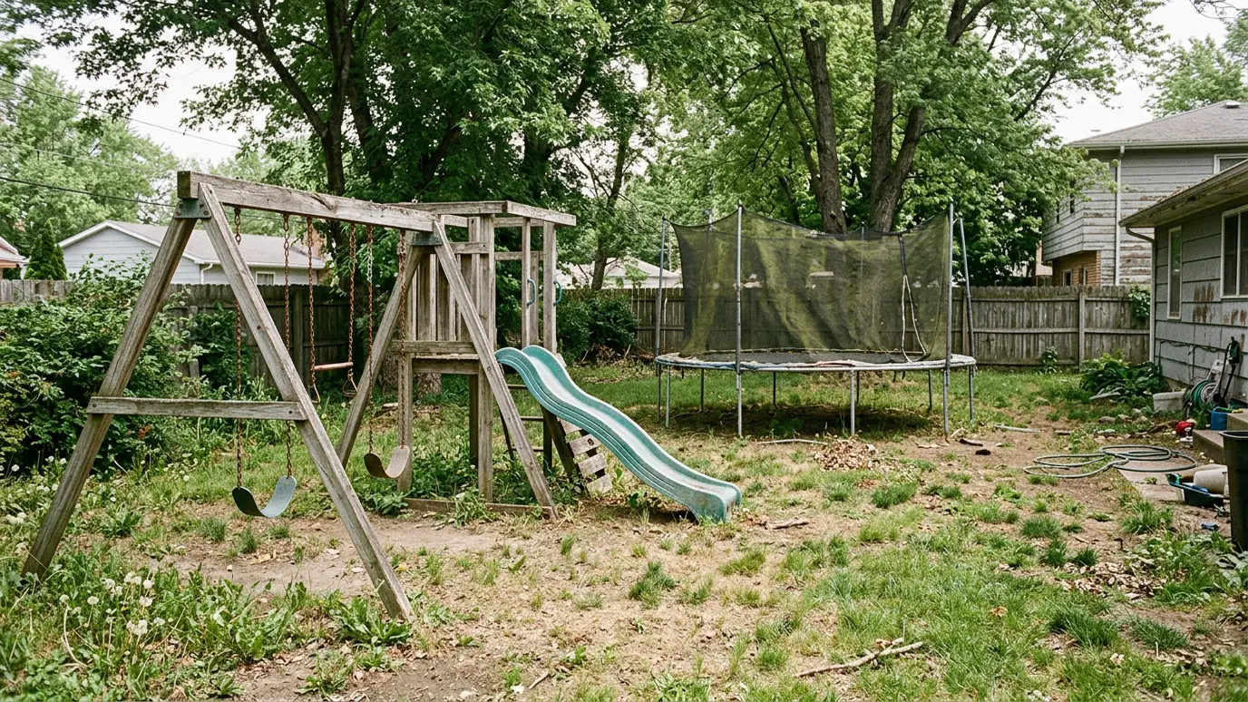 Swing Set and Trampoline Removal in Nashville and Middle Tennessee